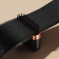 NNEDSZ Pink Wireless Hair Straightening Brush with Adjustable Temperature - Model HK-118